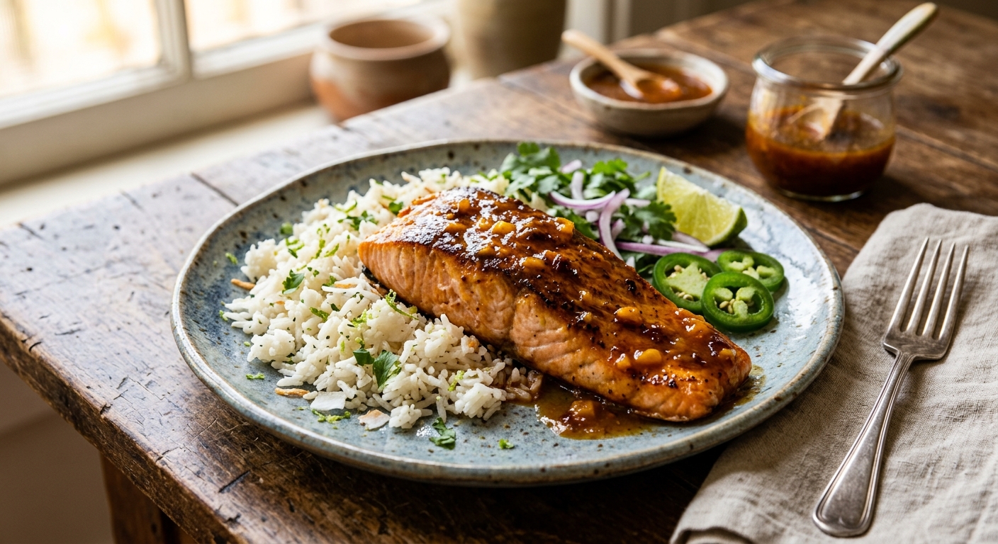 Chipotle Mango Salmon