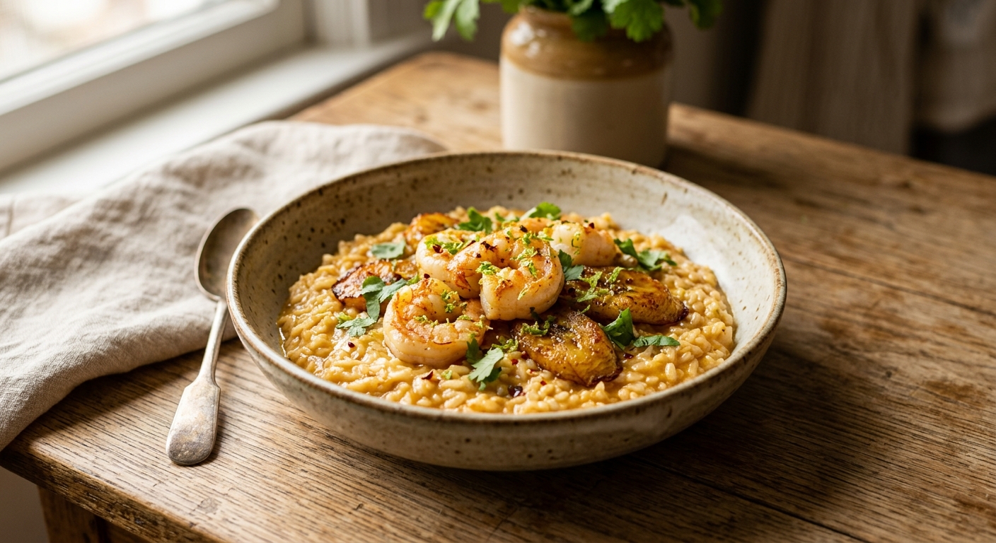 Coconut Curry Risotto