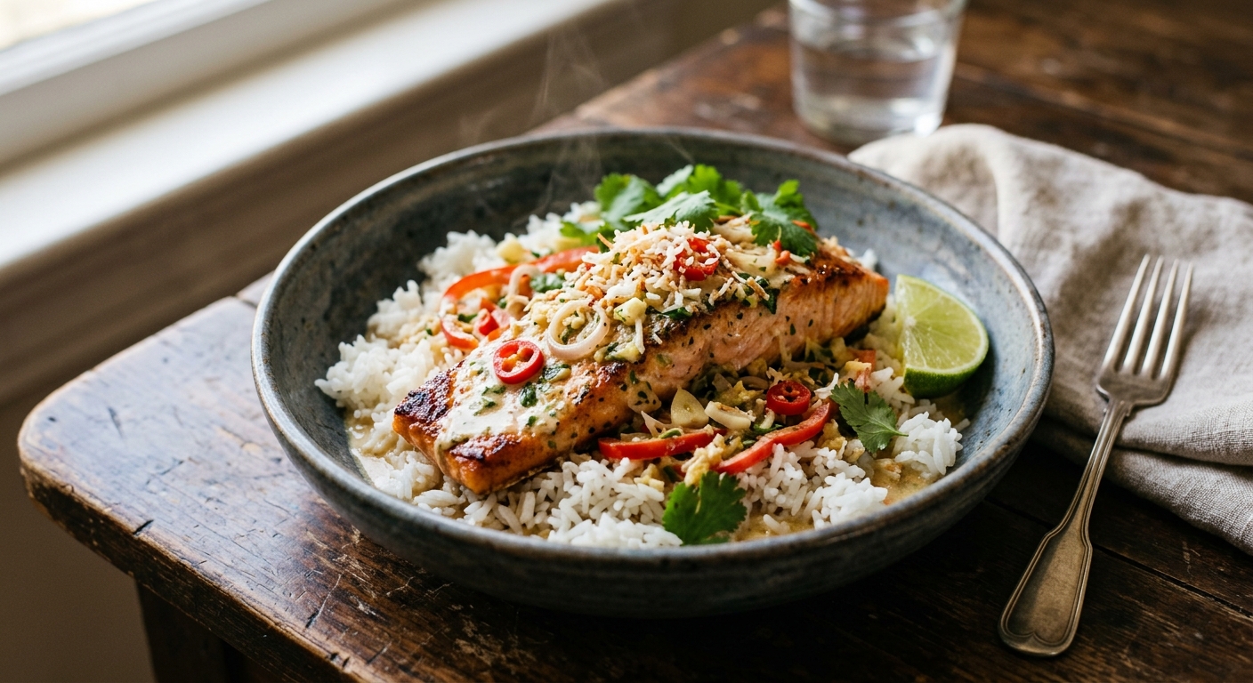 Coconut Lime Salmon
