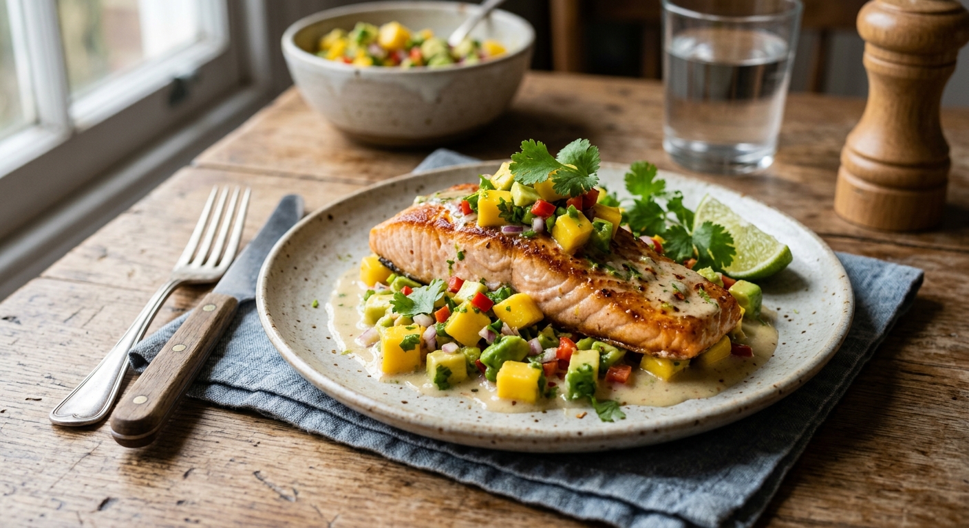 Coconut Lime Salmon