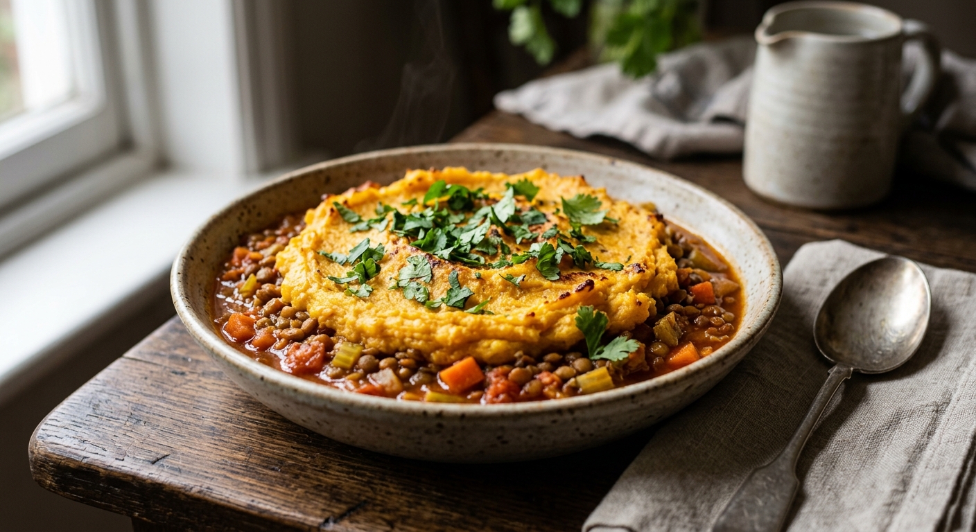 Golden Root Lentil Bake