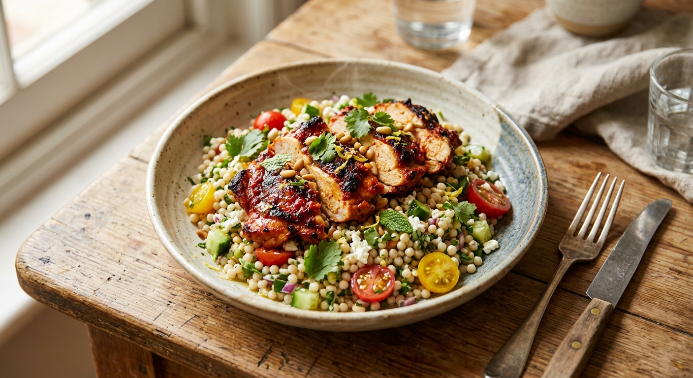 Harissa Chicken Couscous