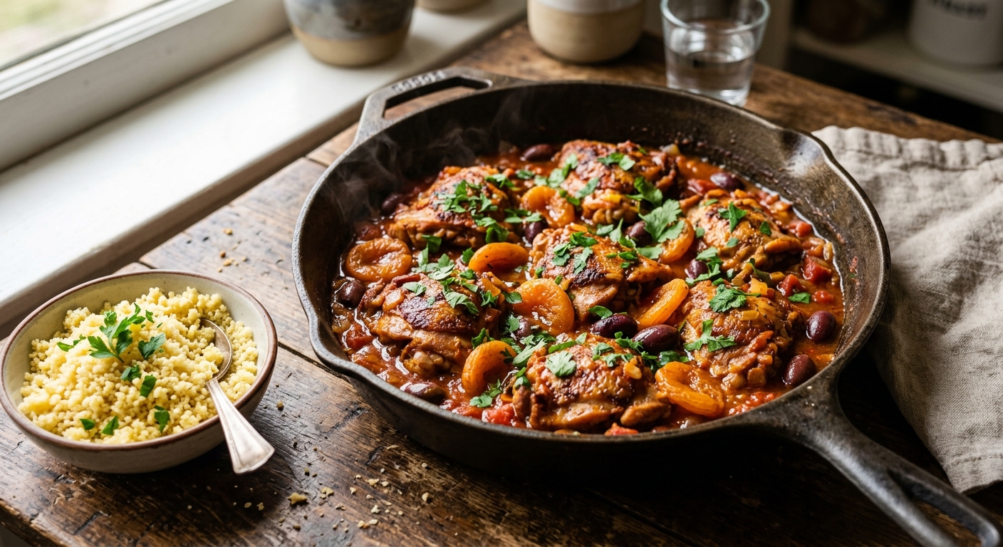 Harissa Chicken Skillet