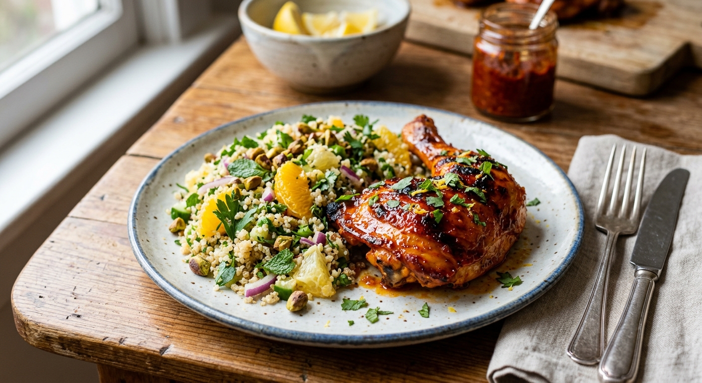 Harissa Honey Chicken