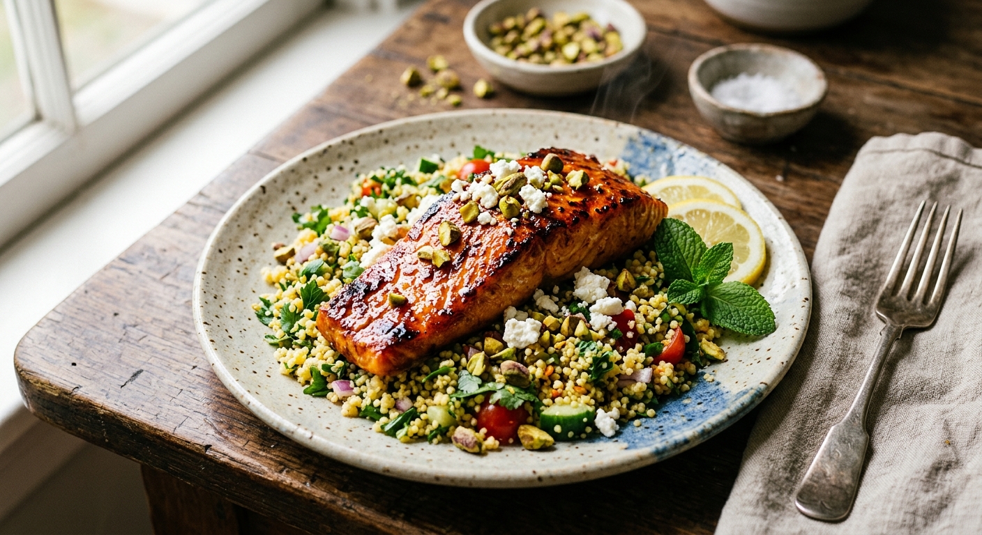 Harissa Honey Salmon