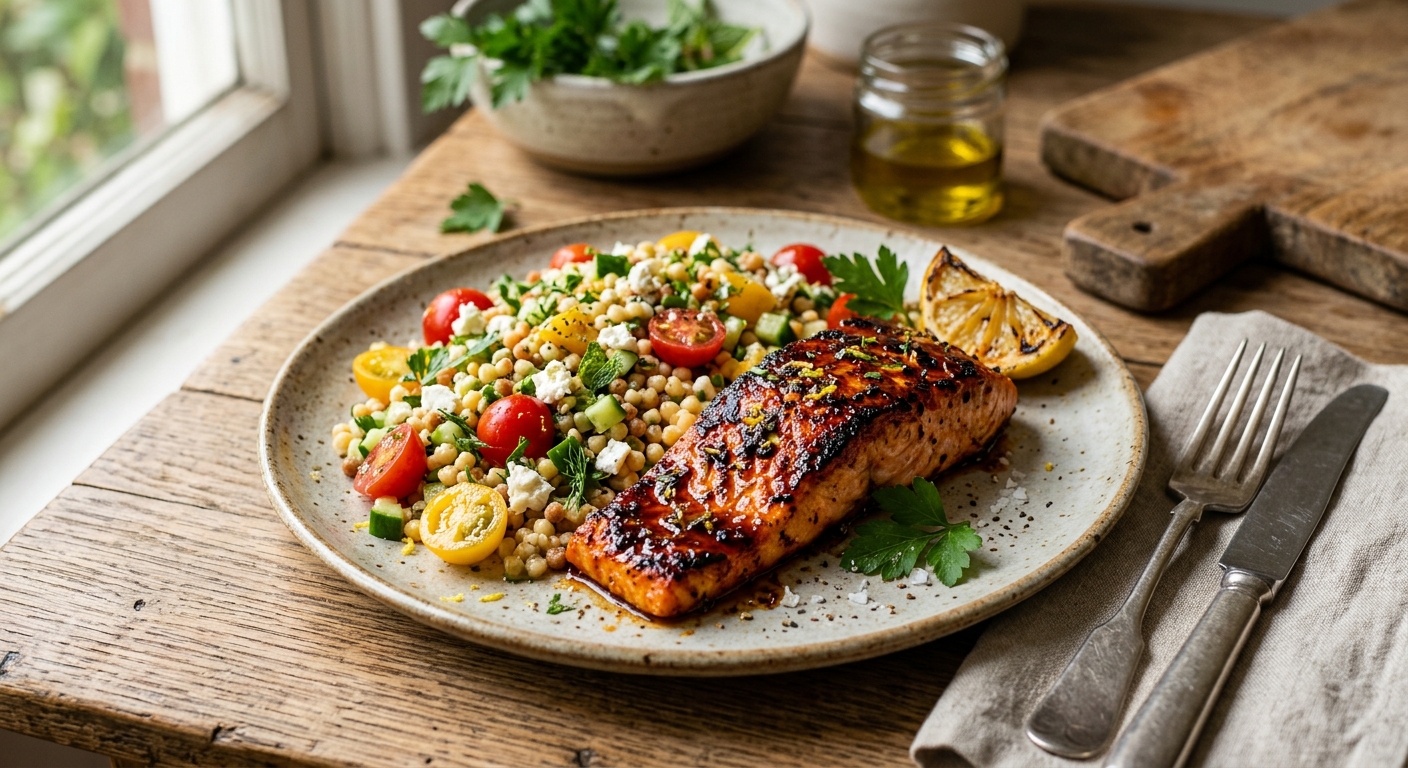 Harissa Honey Salmon