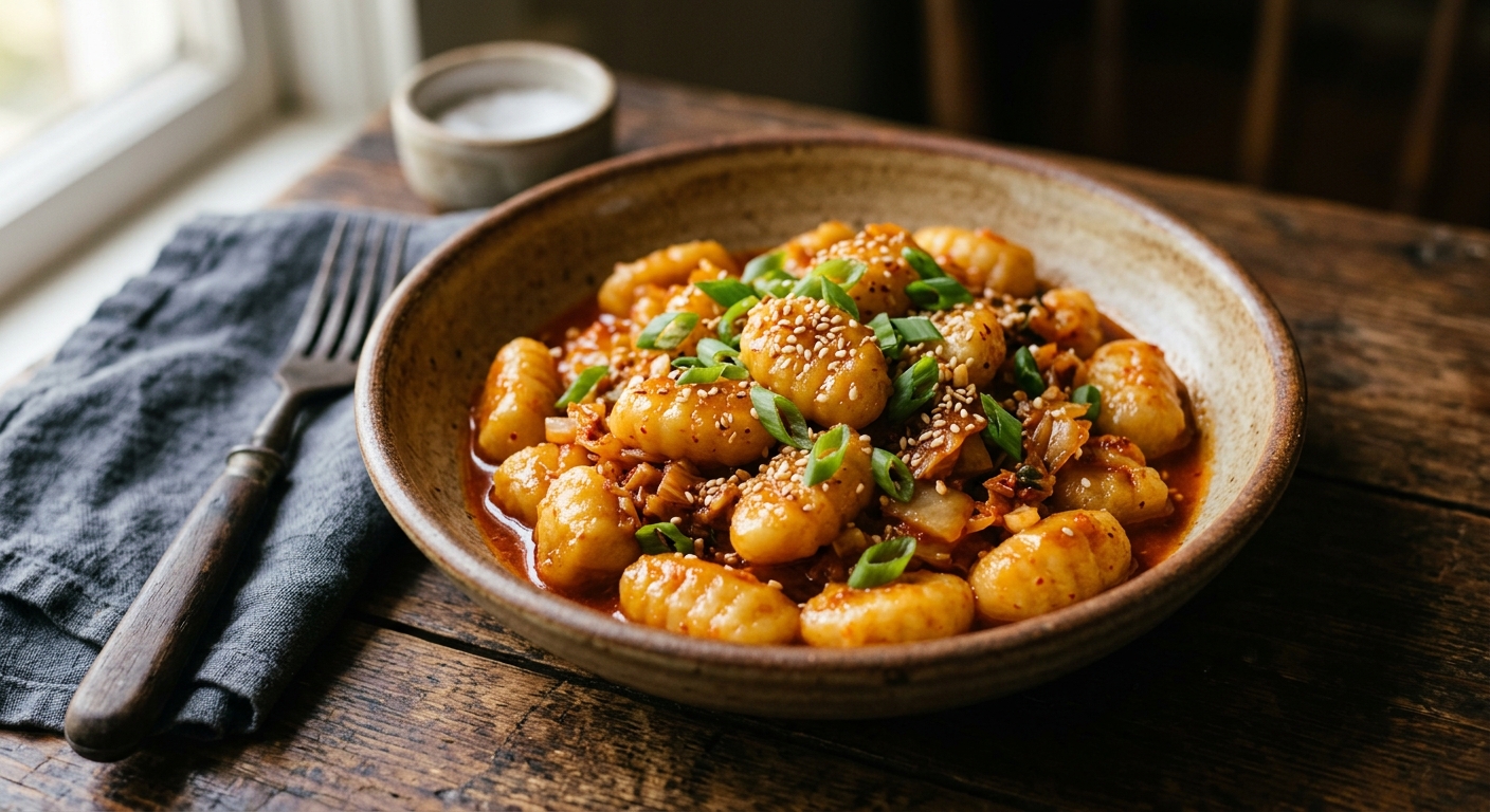 Kimchi Gnocchi
