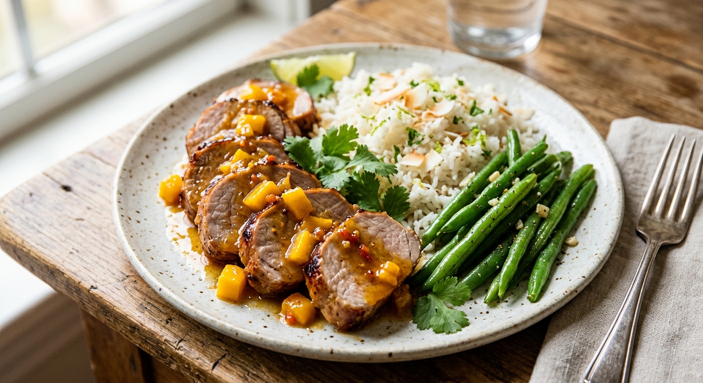 Mango Habanero Pork Tenderloin