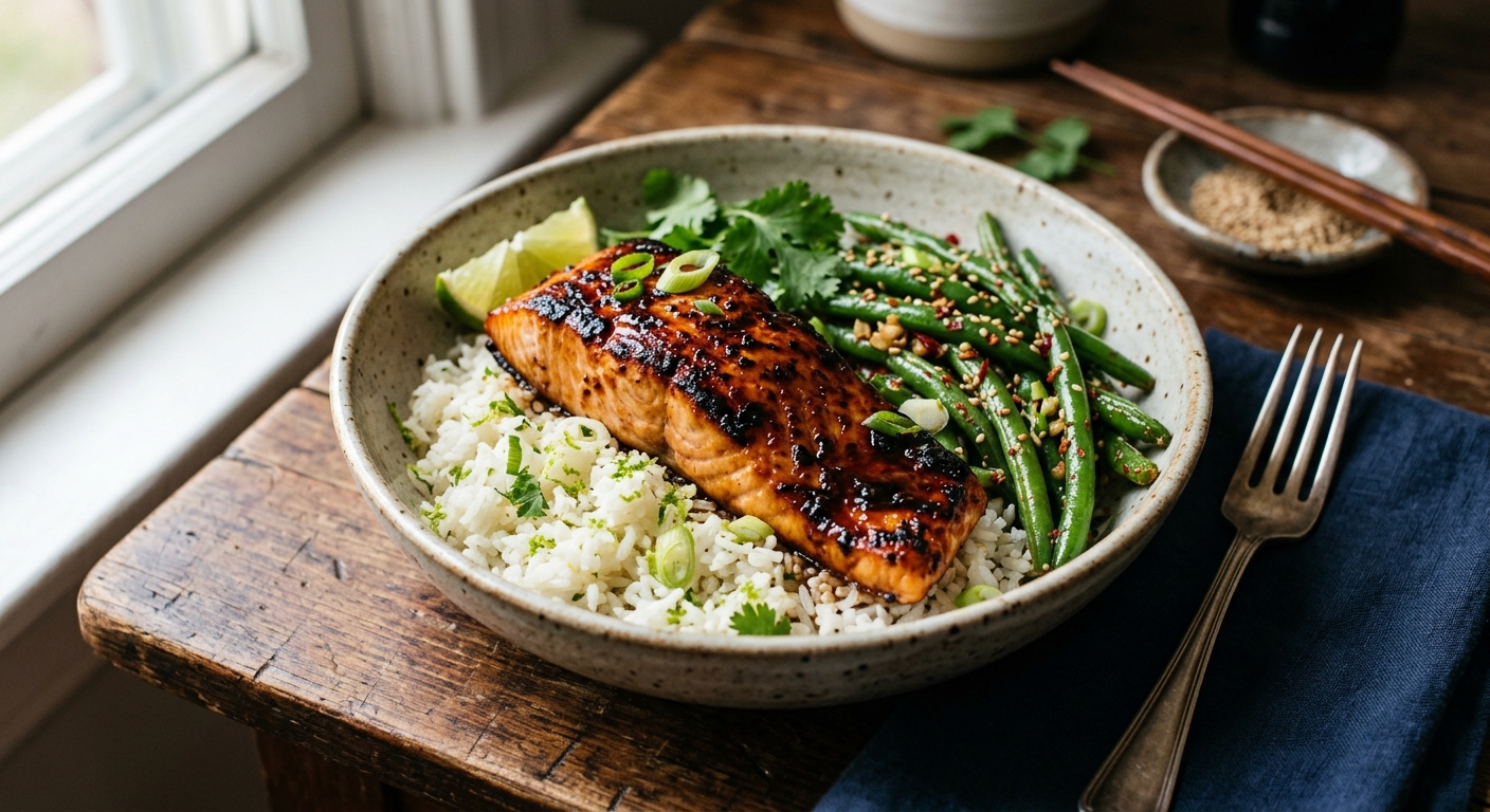 Miso Salmon Bowls