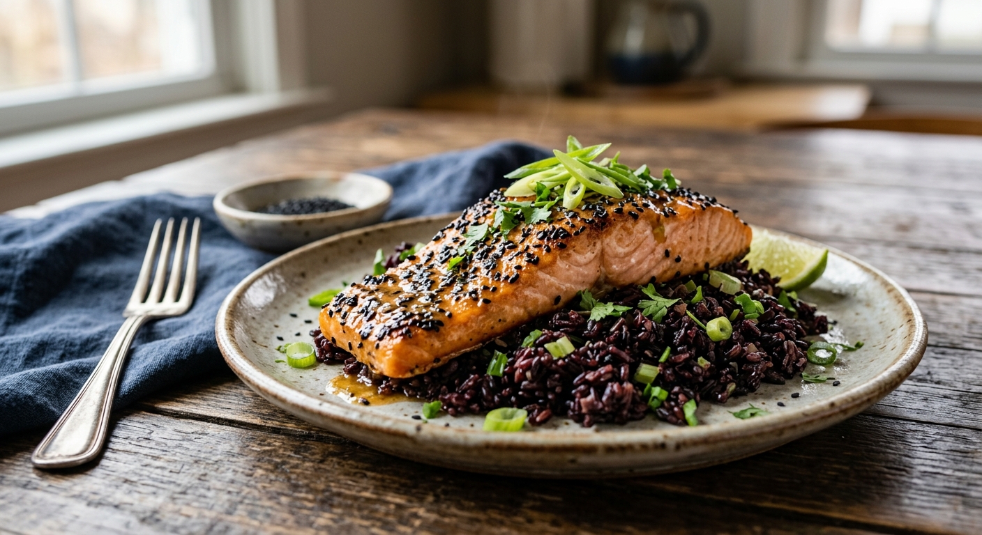 Sesame Miso Salmon