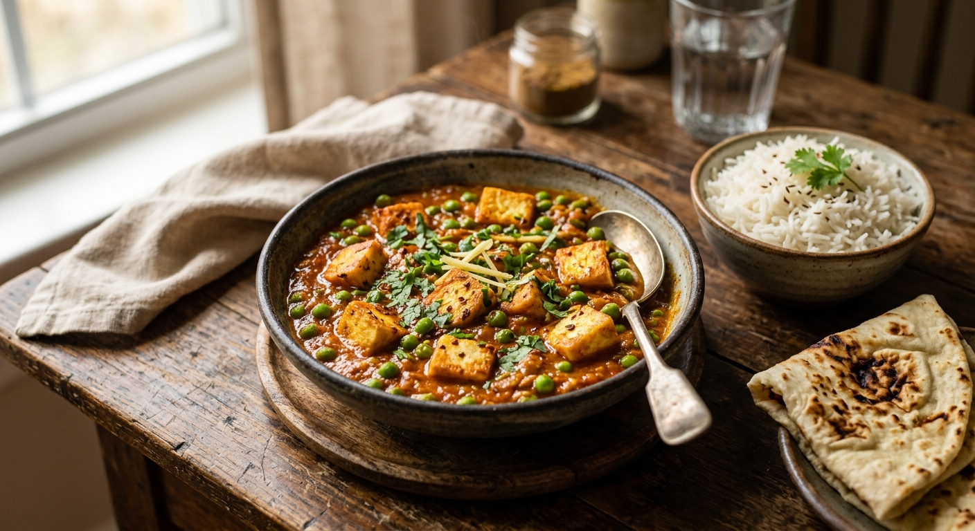 Matar Paneer